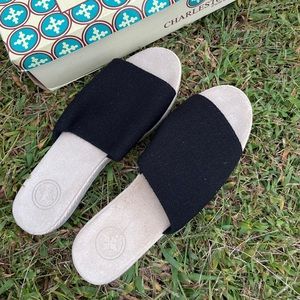 Charleston Shoe Company Lajolla Flat Sandals